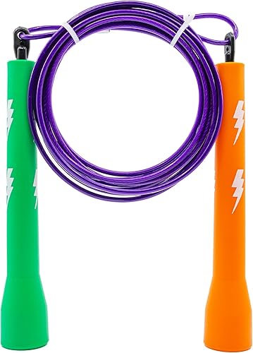 Miniatura 12 de Double Under Wonder Cuerda de saltar, cuerda de velocidad sin enredos, cuerda de velocidad ajustable para hombres, mujeres, entrenamiento de fitness