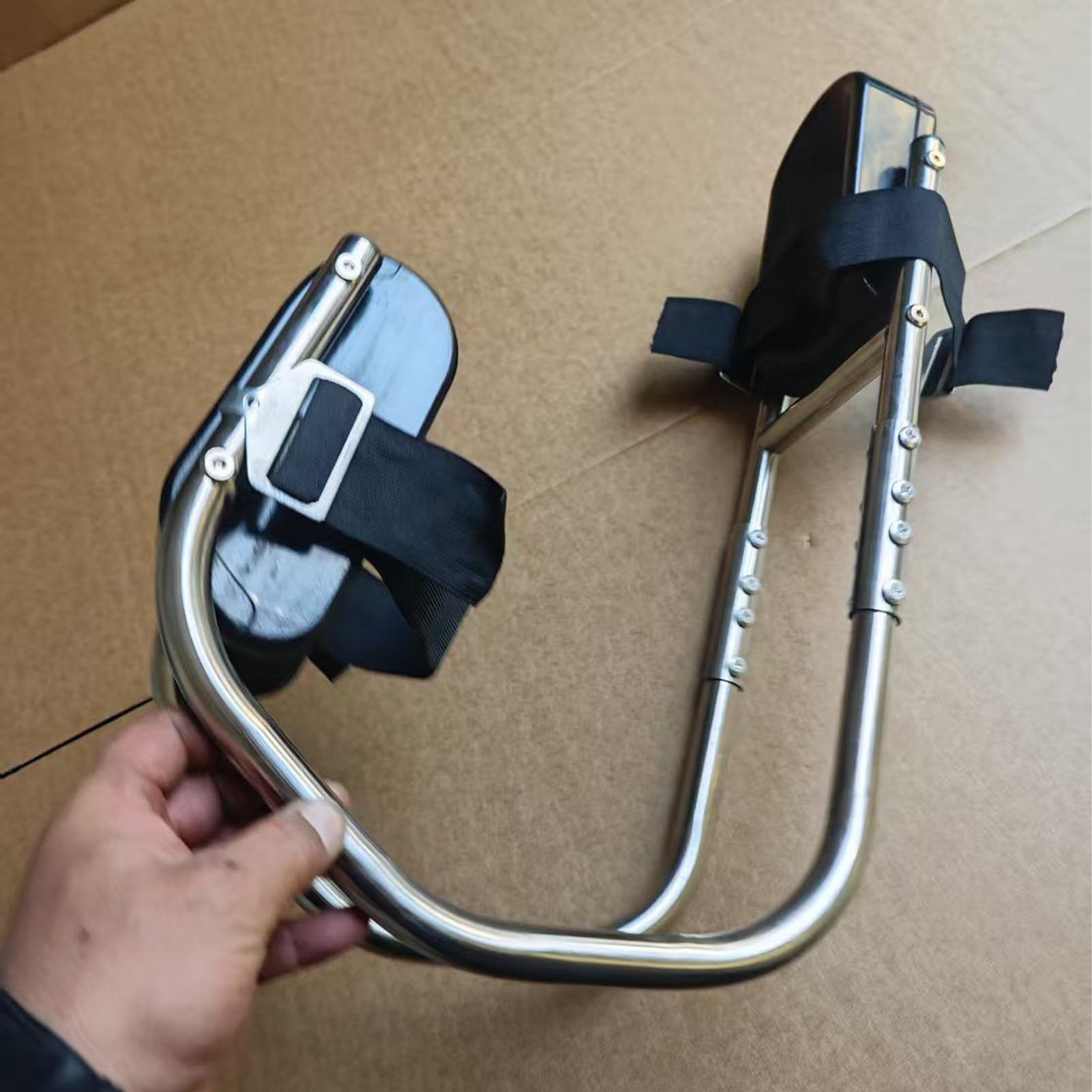 Asiento de Rodillas para Jardinería 2 en 1 Asiento Ergonómico Desmontable | Almohadilla de Rodillas para Jardinería Para Mujeres Hombres Soporte Tobillo Trabajo al Aire Libre Construcción