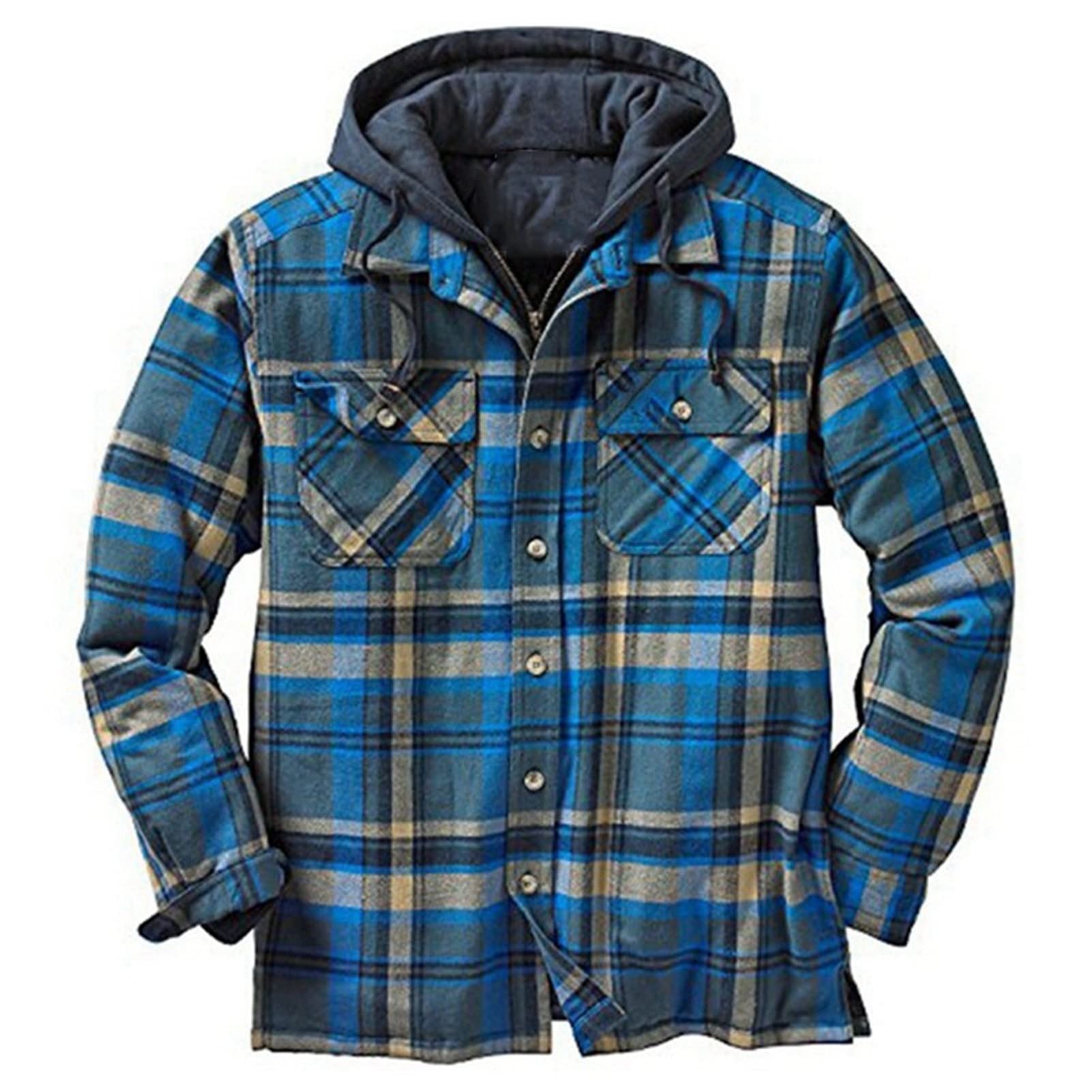 KAISUN Herren Kapuzenpullover, Winter Warm Jacken Oversized Zip Up Hooded, Outdoor SKI Snowboard Feecejacke für Den Winter/Herbst