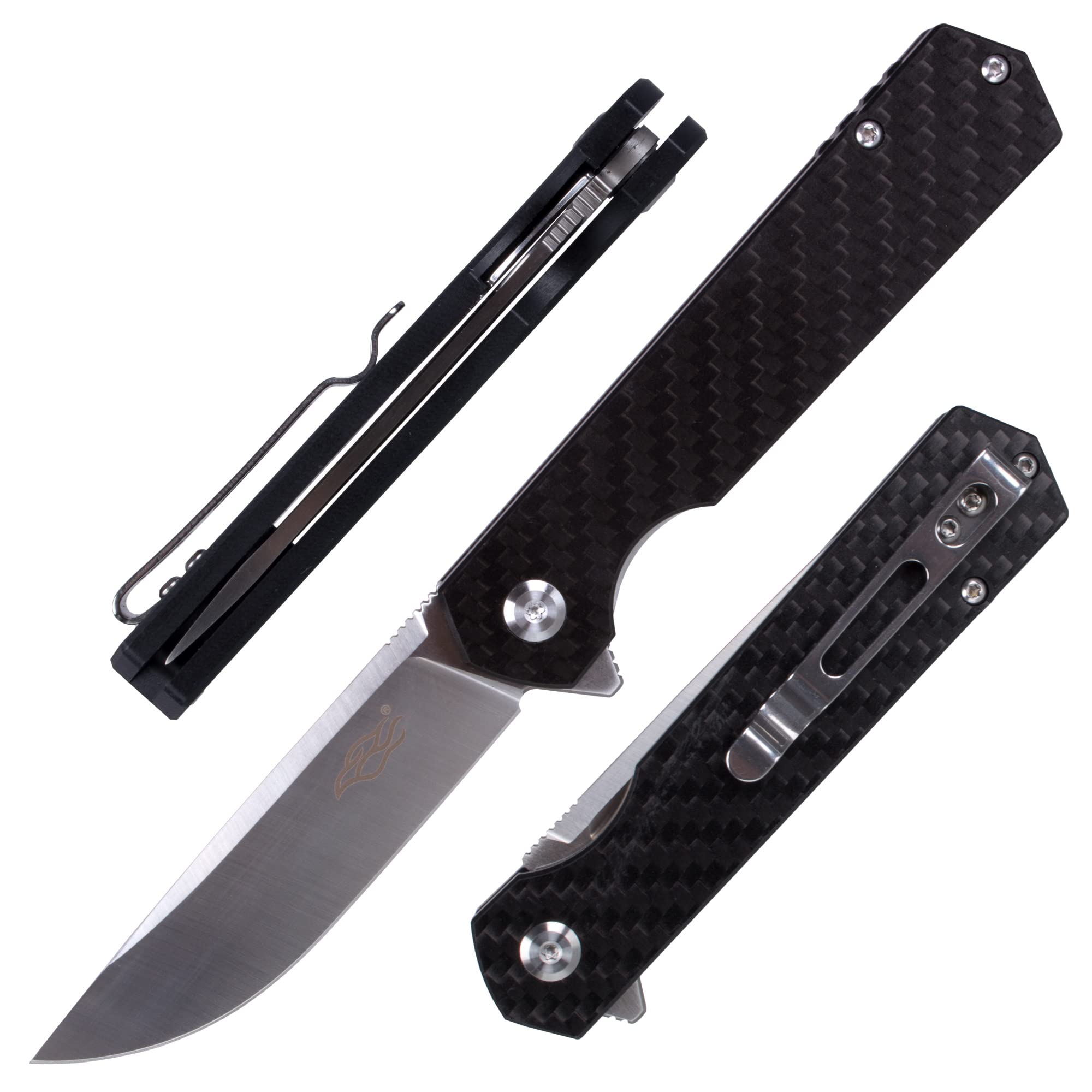 Amazon.com: Firebird GANZO FH11S-CF Pocket Folding Knife, 3.07