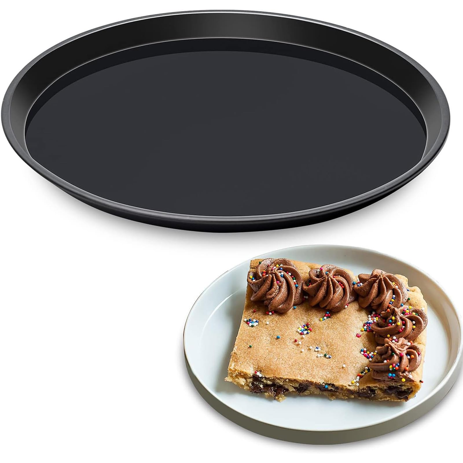 Yomvzake 11 Inch Round Cake Pan