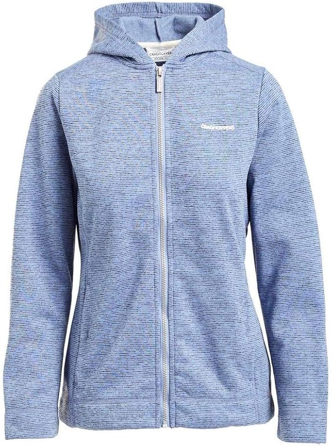 Craghoppers Women's Croftly FullZip Fleece, Blue, 20 Amazon.co.uk