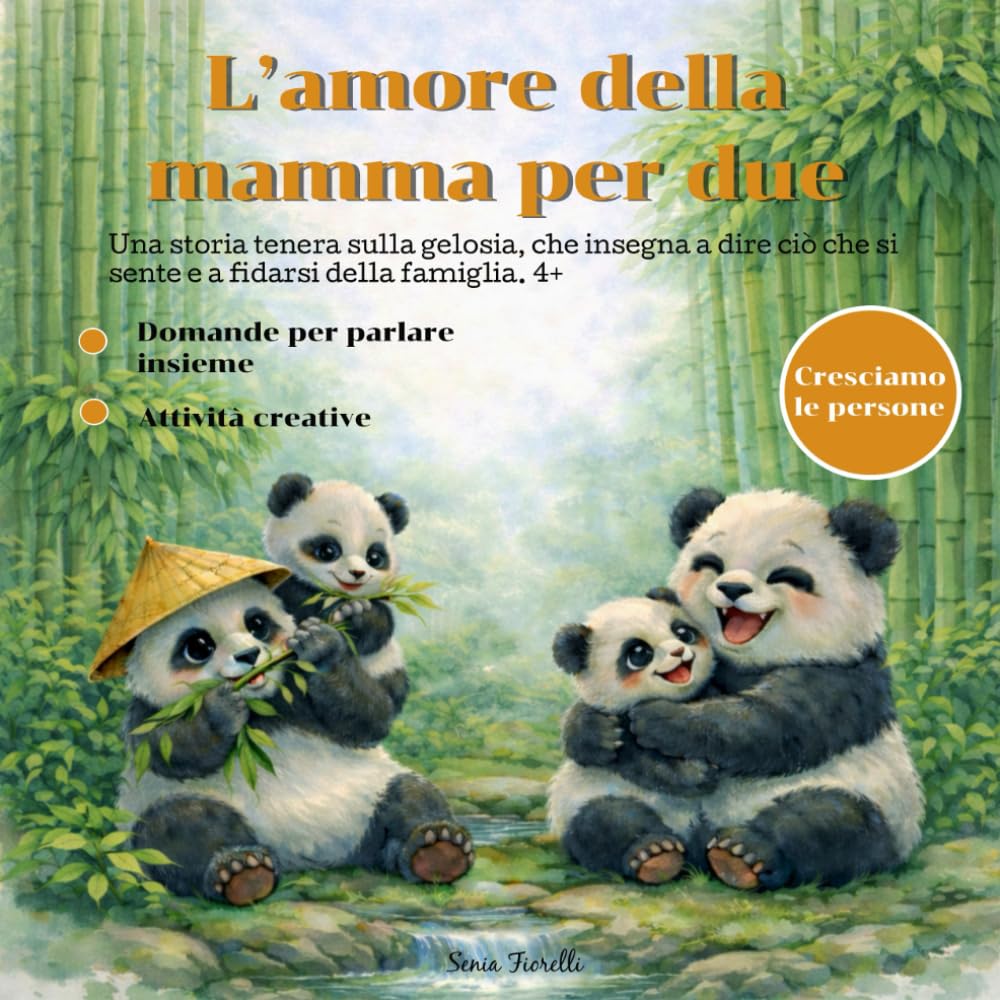 L’amore della mamma per due: Una storia tenera sulla gelosia, che insegna a dire ciò che si sente e a fidarsi della famiglia. 4+ (Cresciamo le persone)