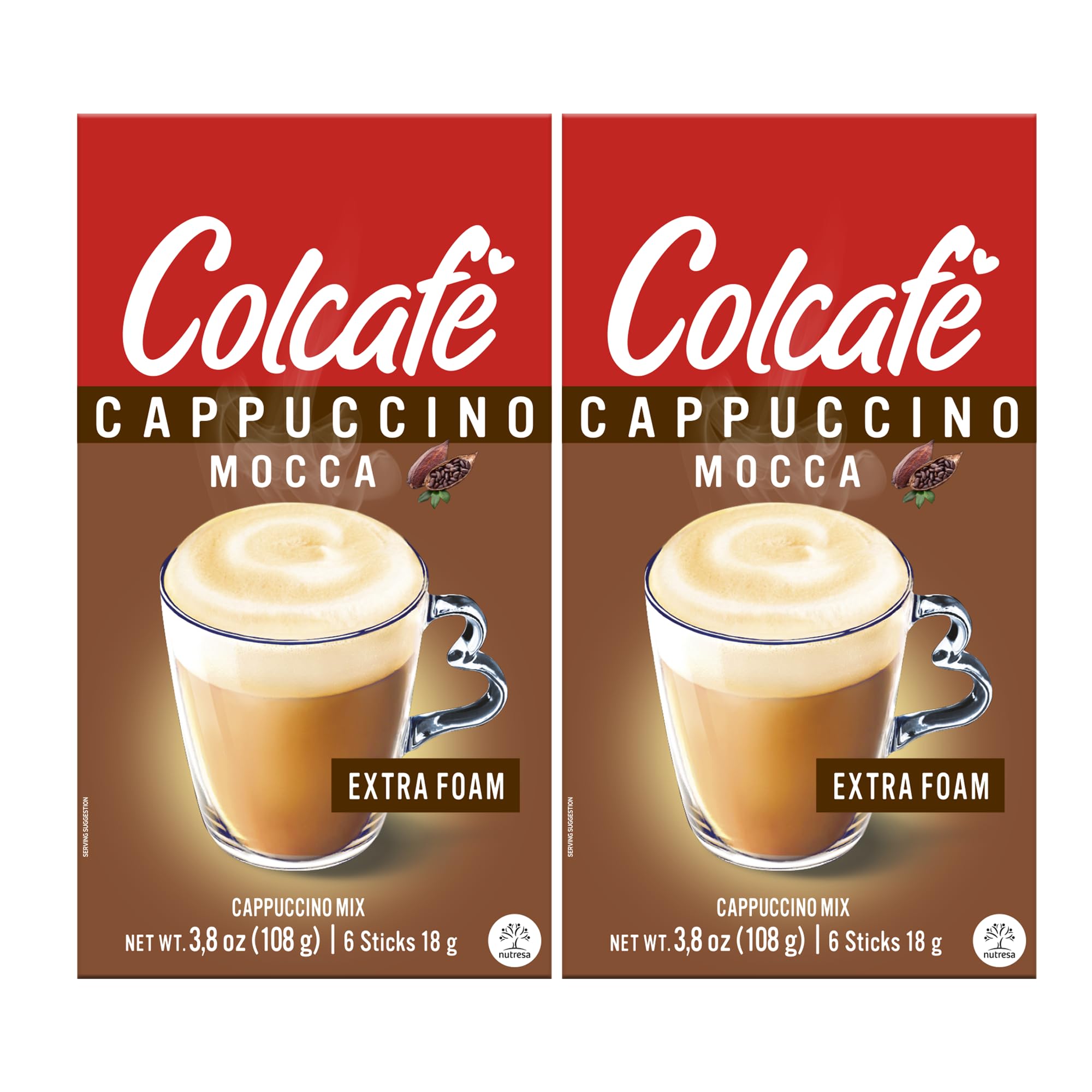 Amazon.com: Colcafe Instant Mocca Cappuccino, 6 sticks per pack
