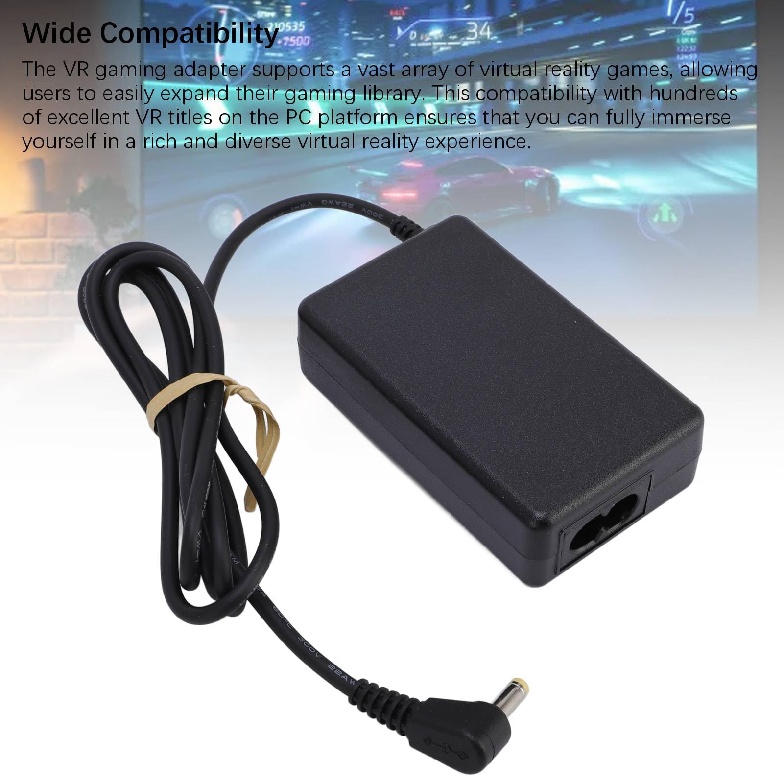 PC VR2 Spieladapter, VR 2 PC Adapter Hochauflösender Ausgang Stabiler Multifunktionaler Computerspieladapter