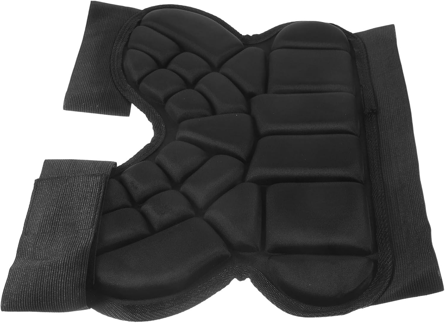 KOMBIUDA Skating Hip Pad Protective Hip Cushion for Boys and Cloth and Sponge Material Impact Reducing Ice Skating Pants Tailbone Protector and Skiing Safety