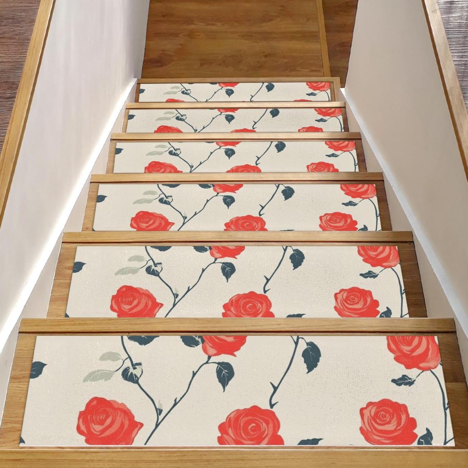 Tapis d'escalier antidérapant lot de 15 pour éviter chutes seniors et animaux