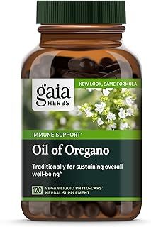 Sponsored Ad - Gaia Herbs Oil of Oregano - Immune and Antioxidant Support Supplement to Help Sustain Overall Well-Being - ...