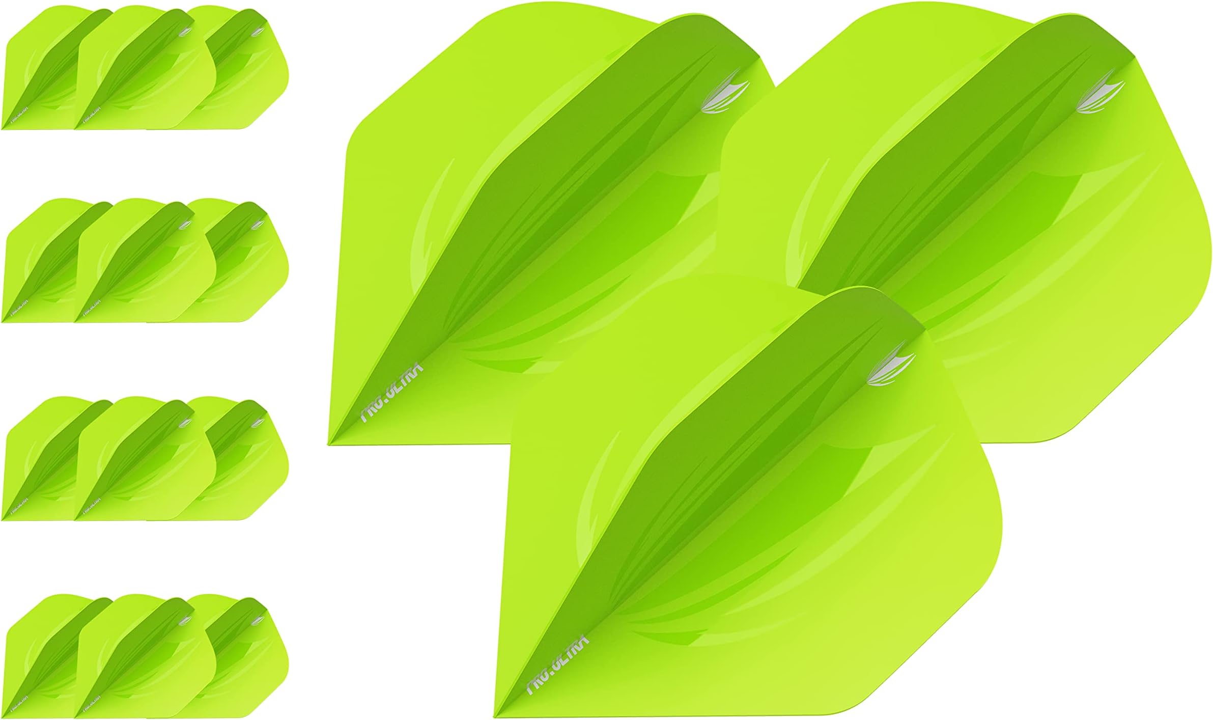 Target Darts 5 x ID Pro. Ultra Dart Flights No. 2 and No. 6 โ 15 in Total