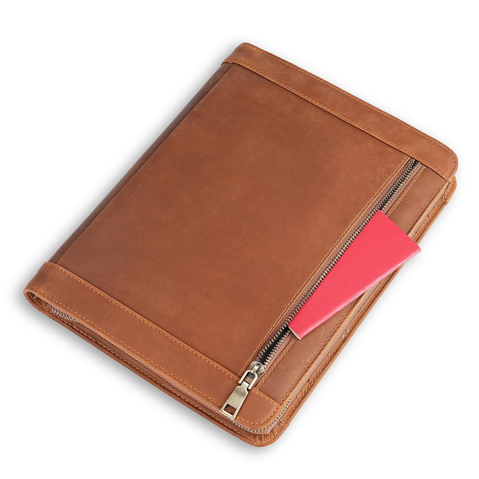 Funda organizadora para dispositivos de 10 pulgadas con cremallera circunferencial y bolsillo frontal, bolsa de transporte para estudio y viajes, organizador de tabletas, bolsillo para lector