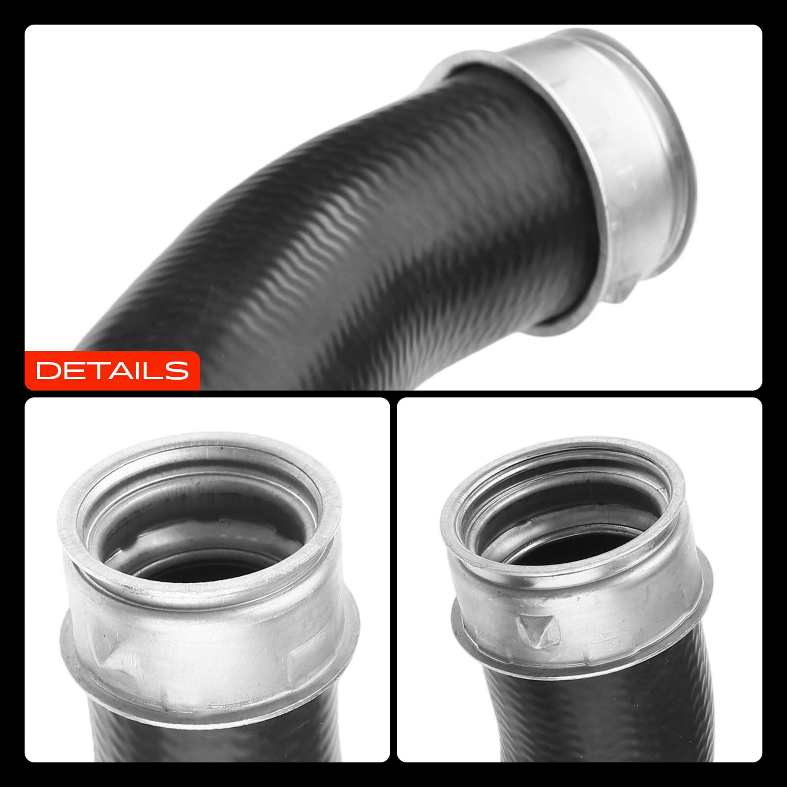 Frankberg Manguera del intercooler manguera del turbo con juntas | 7H0145555C; Compatible con: T.r.a.n.s.p.o.r.t.e.r V plataforma/chasis 7JD 7JE 7JL 7JY 7JZ