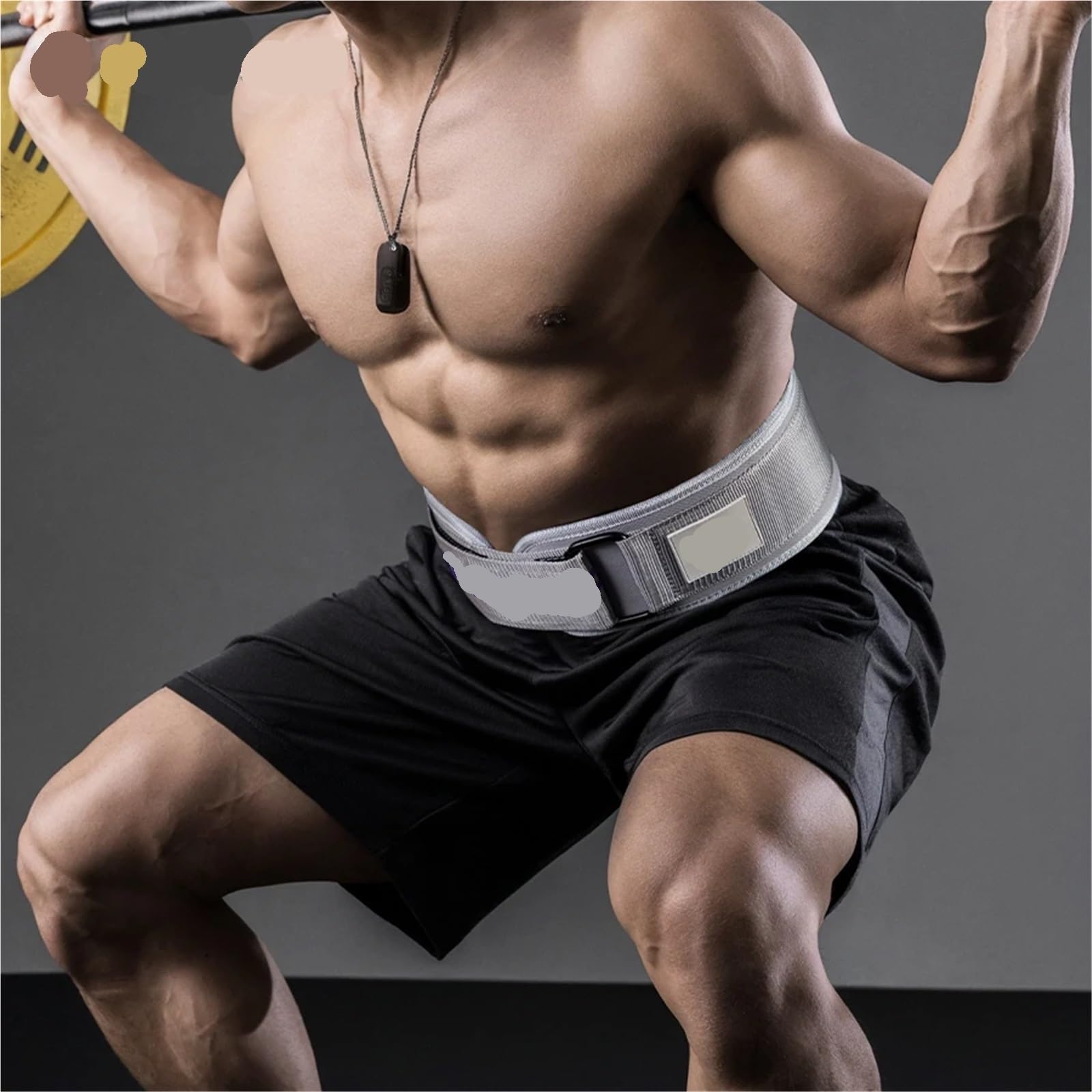 1 szt. pas do podnoszenia ciężarów na siłownię regulowany pas podtrzymujący plecy przysiady hantle sztanga martwy ciąg trening fitness