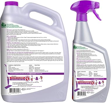 Rejuvenate High Performance Luxury Vinyl Tile Plank Floor Cleaner pH Neutral Formula Doesn't Leave Streaks or Dulling Residue (128oz + 32oz)