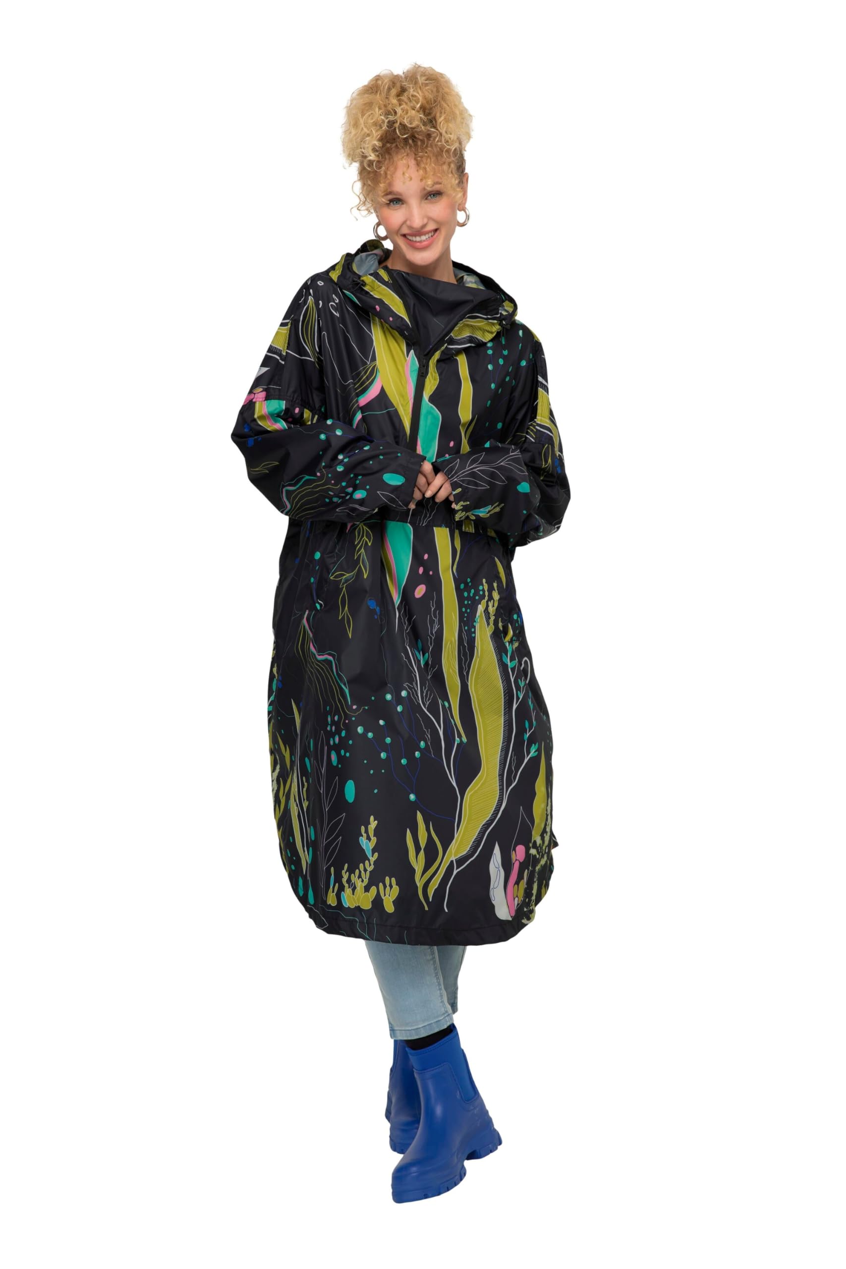 Laurasøn Funktions-Regencape, Unisex, Print, Kapuze 823240