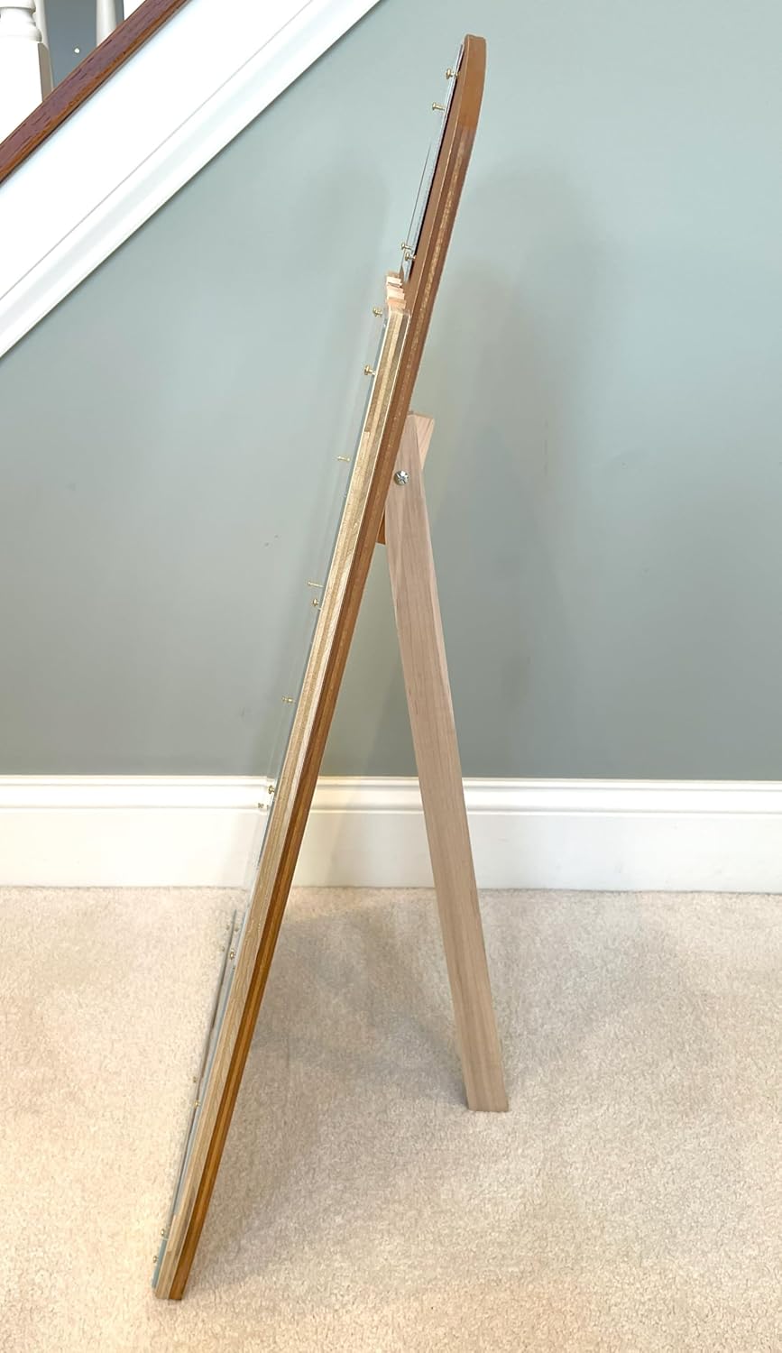 Elegant, Portable Prize Drop Game for Trade Shows, Carnivals, Parties etc. Made of Wood that Produces the Distinct Plink Sound. Full Accessories. 31.5 x 18 in
