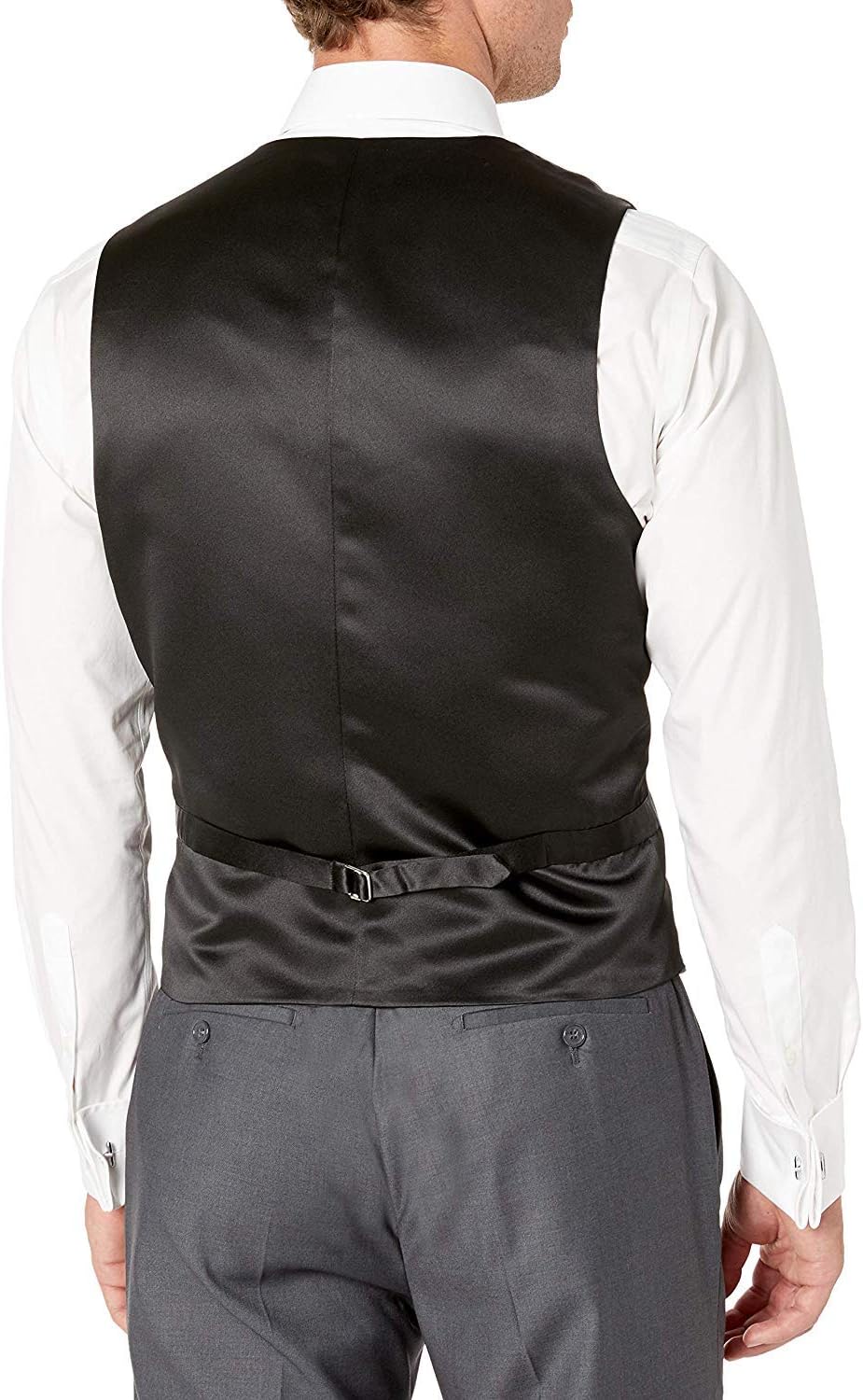 Adam Baker Men's 3-Piece Single Breasted Slim Fit 2-Button Vested Dress Suit Set & Tuxedo Suit Set - Colors