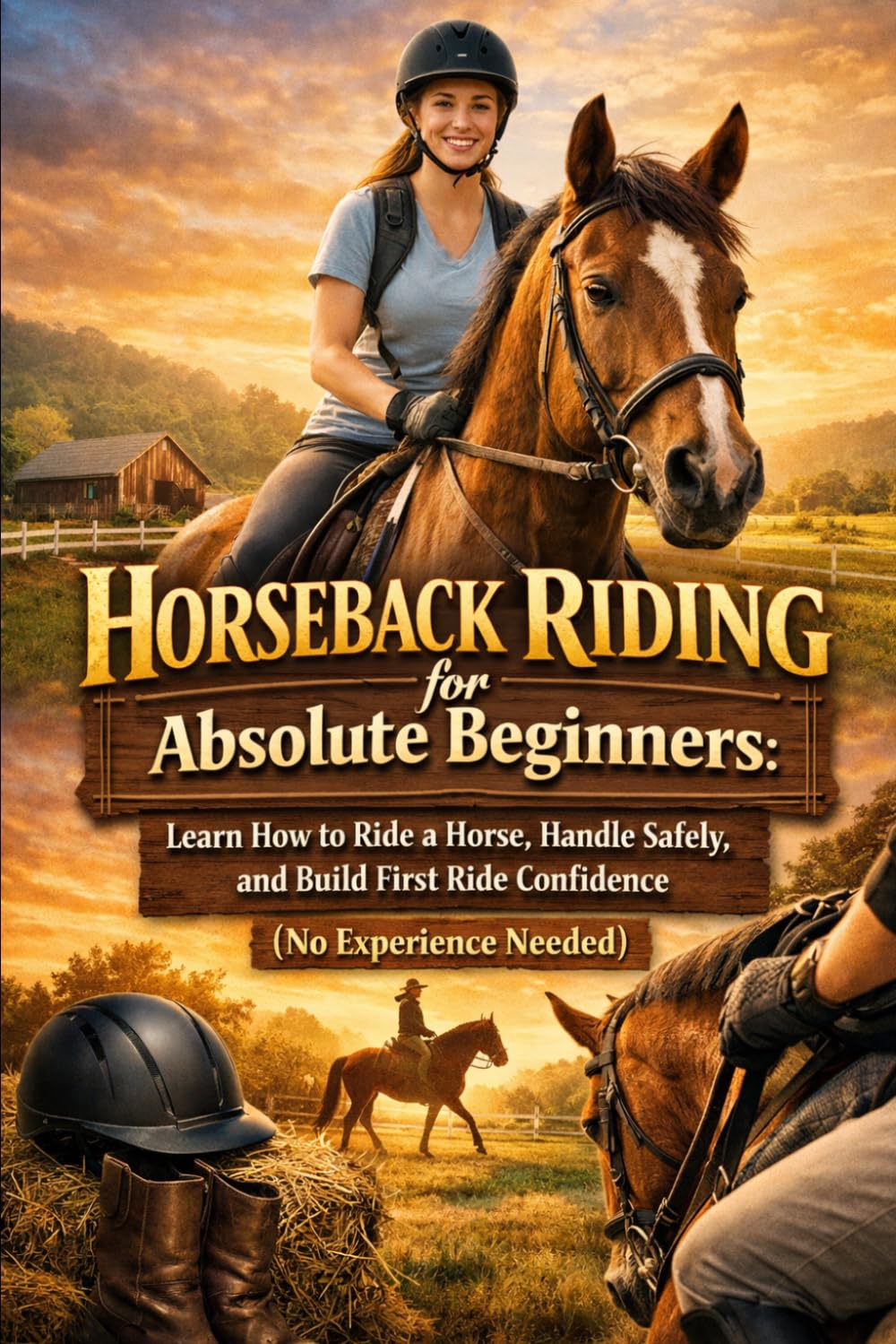 Horseback Riding for Absolute Beginners: Learn How to Ride a Horse, Handle Safely, and Build First Ride Confidence (No Experience Needed)