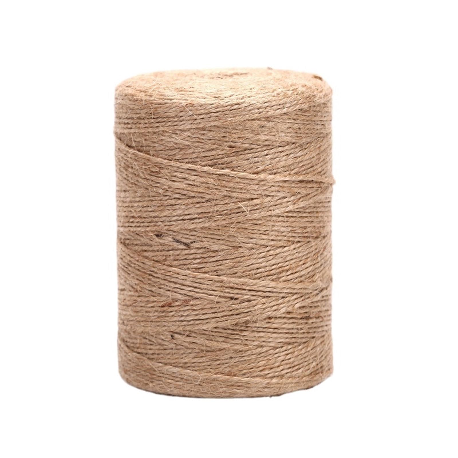 Linen Cord Twisted Burlap Jute Twine Rope String Craft Decor(300m)