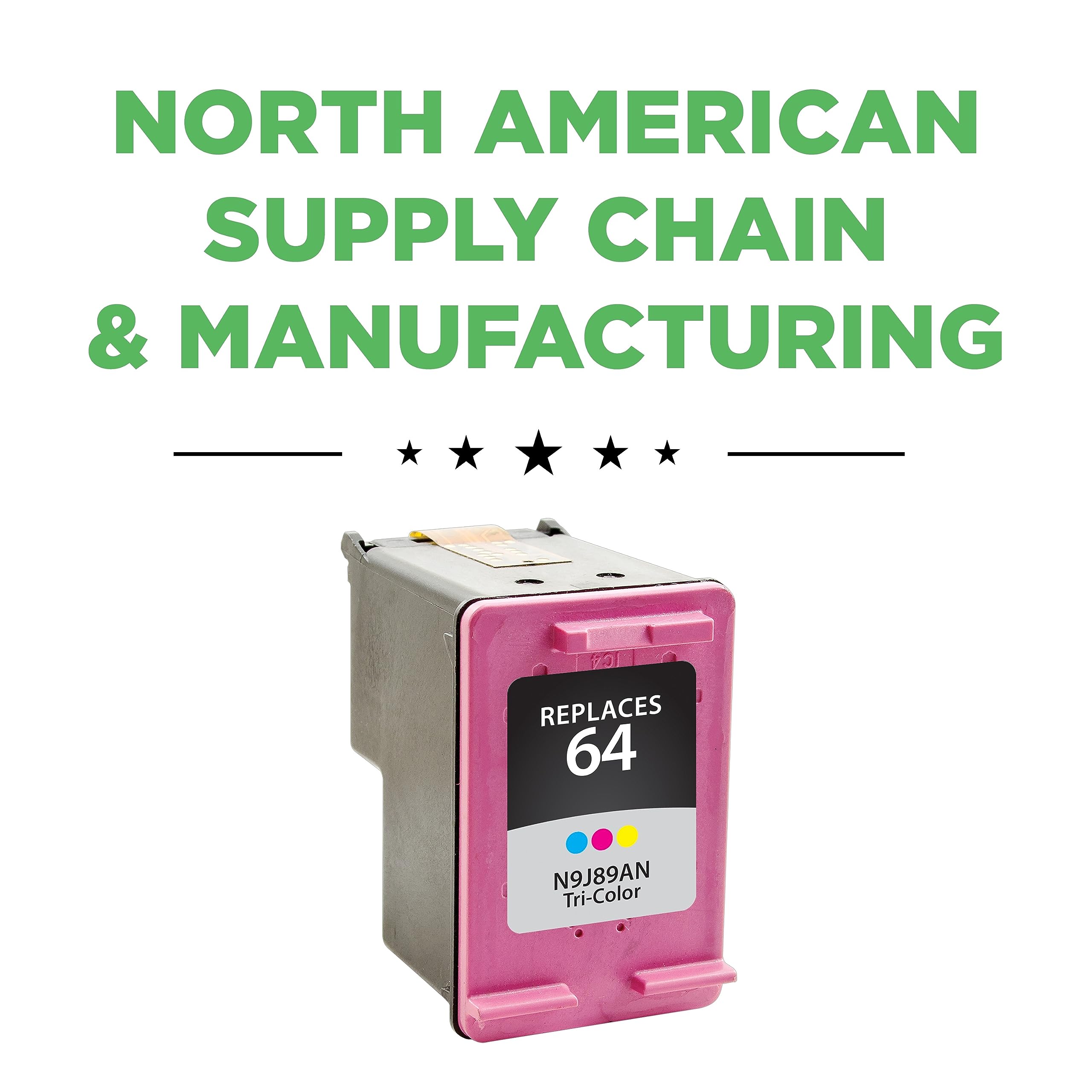 Clover Remanufactured Ink Cartridge Replacement for HP 64