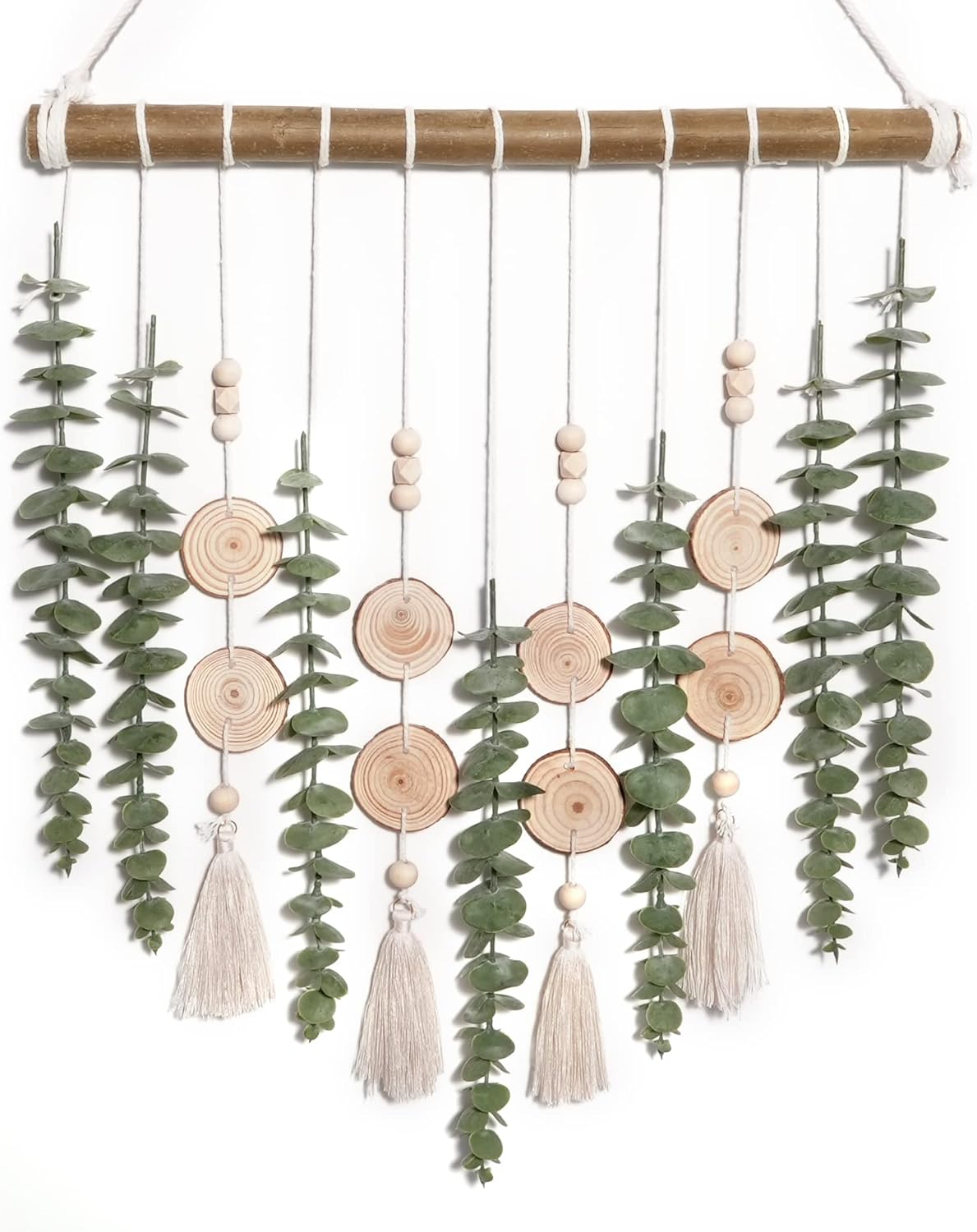 GIAUMA Artificial Hanging Eucalyptus Plant Wall Decor Fake
