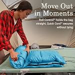 Coleman Flatlands -1°C or 5°C Adult Sleeping Bag, Made from 100% Recycled Material, Big & Tall Options, Cool-Weather Sleeping Bag