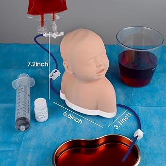 Ultrassist Pediatric Head Vein Training Model with Fluid System