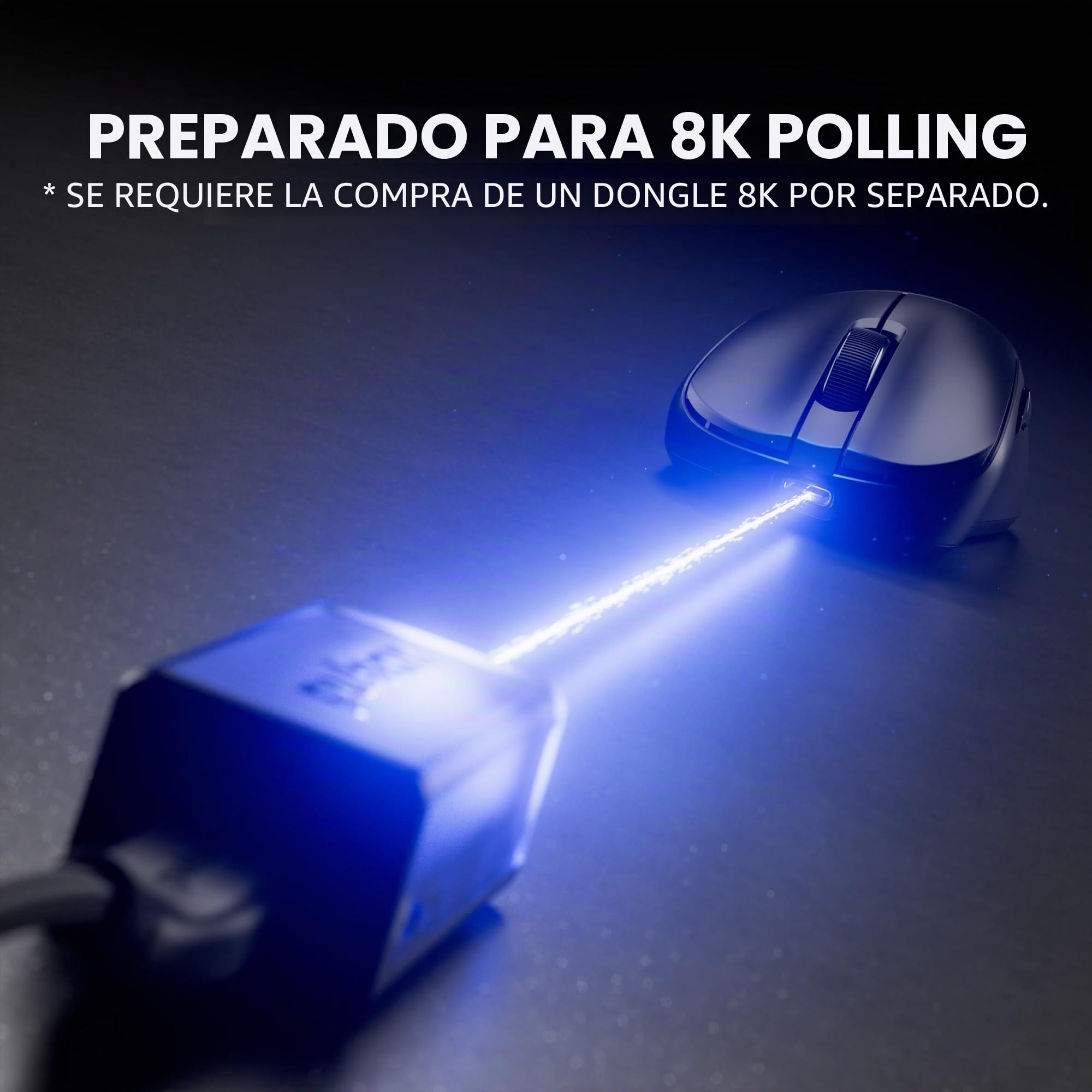Pulsar Gaming Gears Xlite v4 - Ratón inalámbrico para juegos, ultraligero, 2.04 oz (58 g), ergonómico, interruptor óptico, 32000 DPI, 750 IPS, sensor XS-1, compatible con 8K (grande, negro) (renovado)