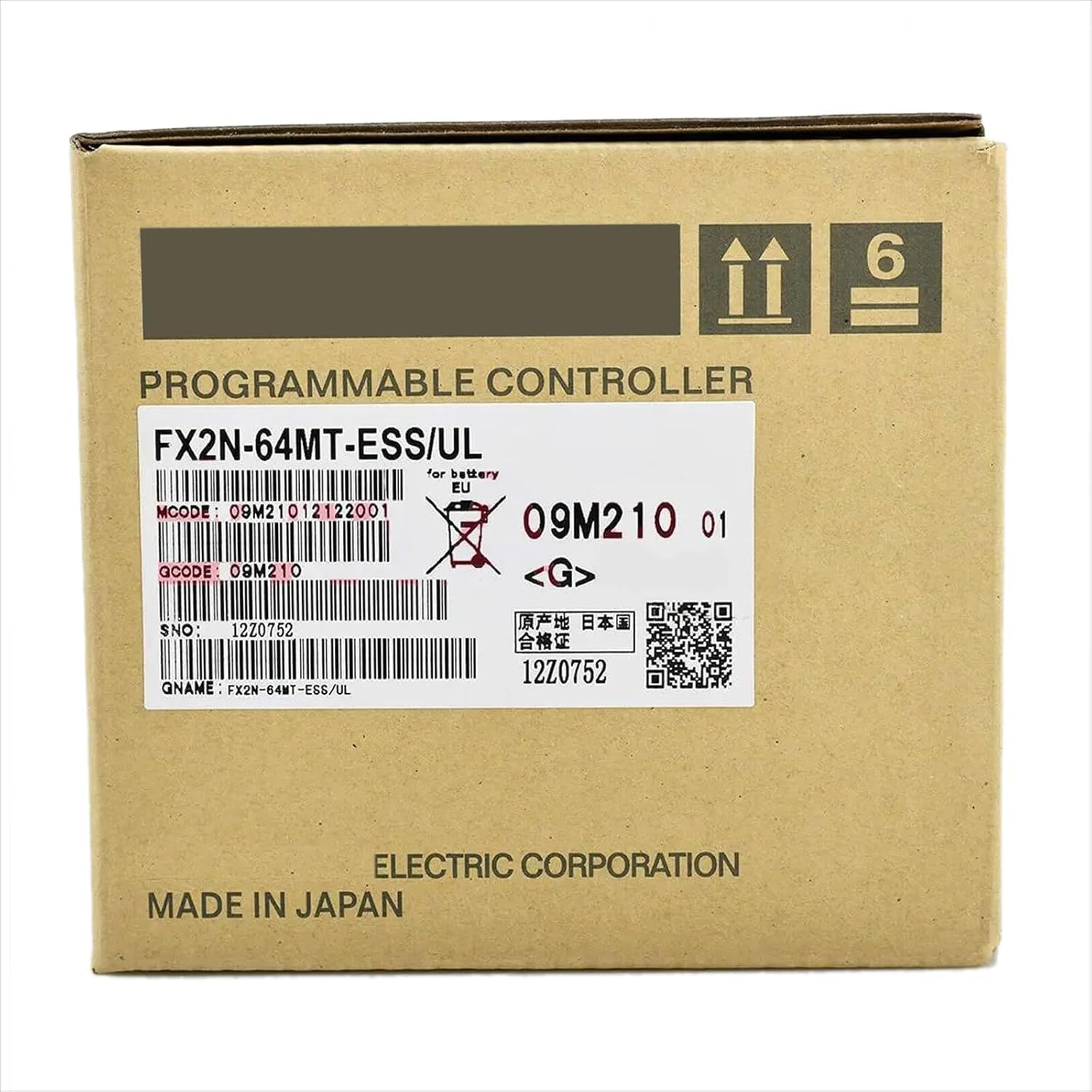 QEFHSVVZE FX2N-64MT-ESS/UL New and Sealed in Box FX2N64MTESS/UL 1 Year Warranty