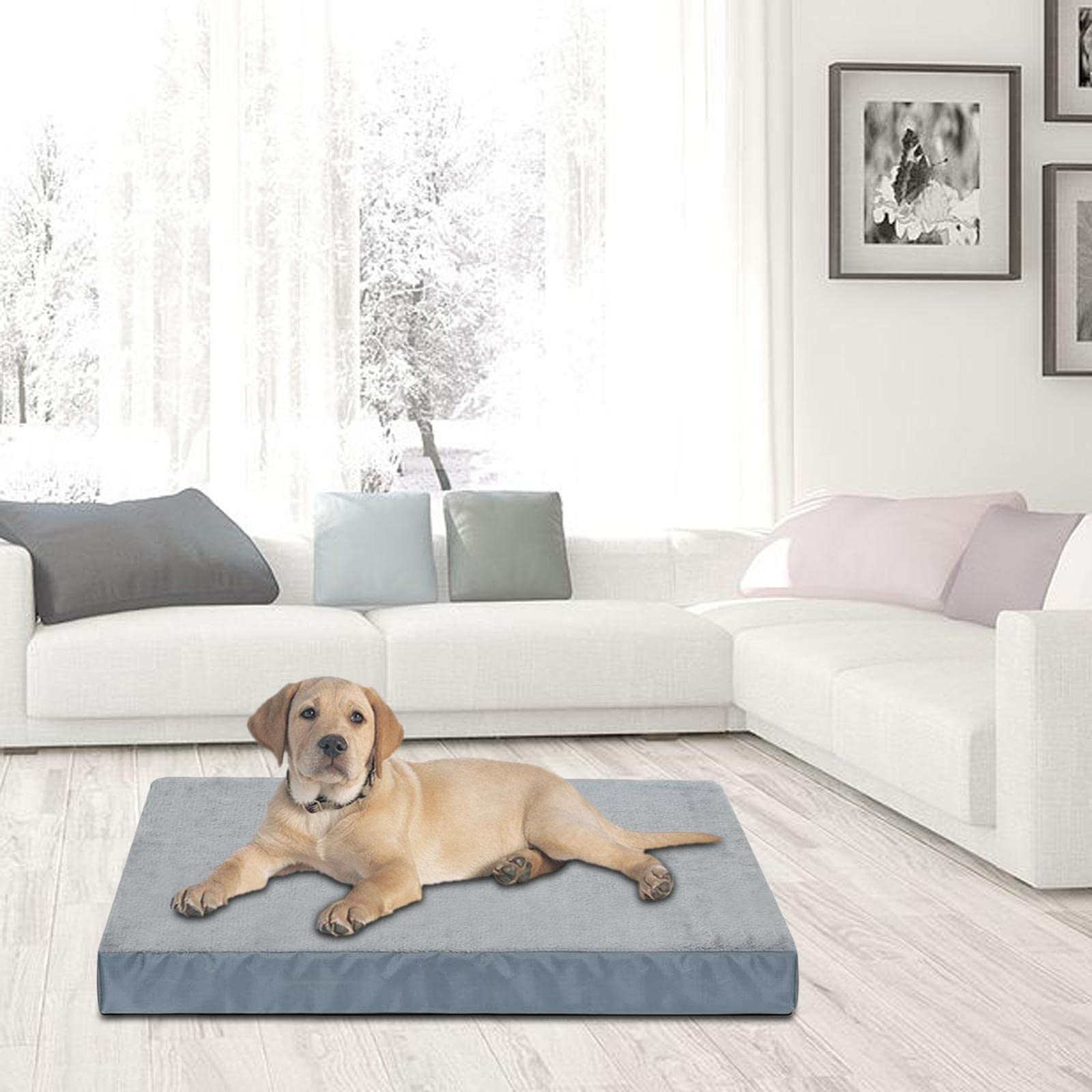 Manta para Mascotas, Almohadilla para Dormir para Gatos, Manta Lavable, Manta Cálida para Cama de Perro para Jaula para Perros