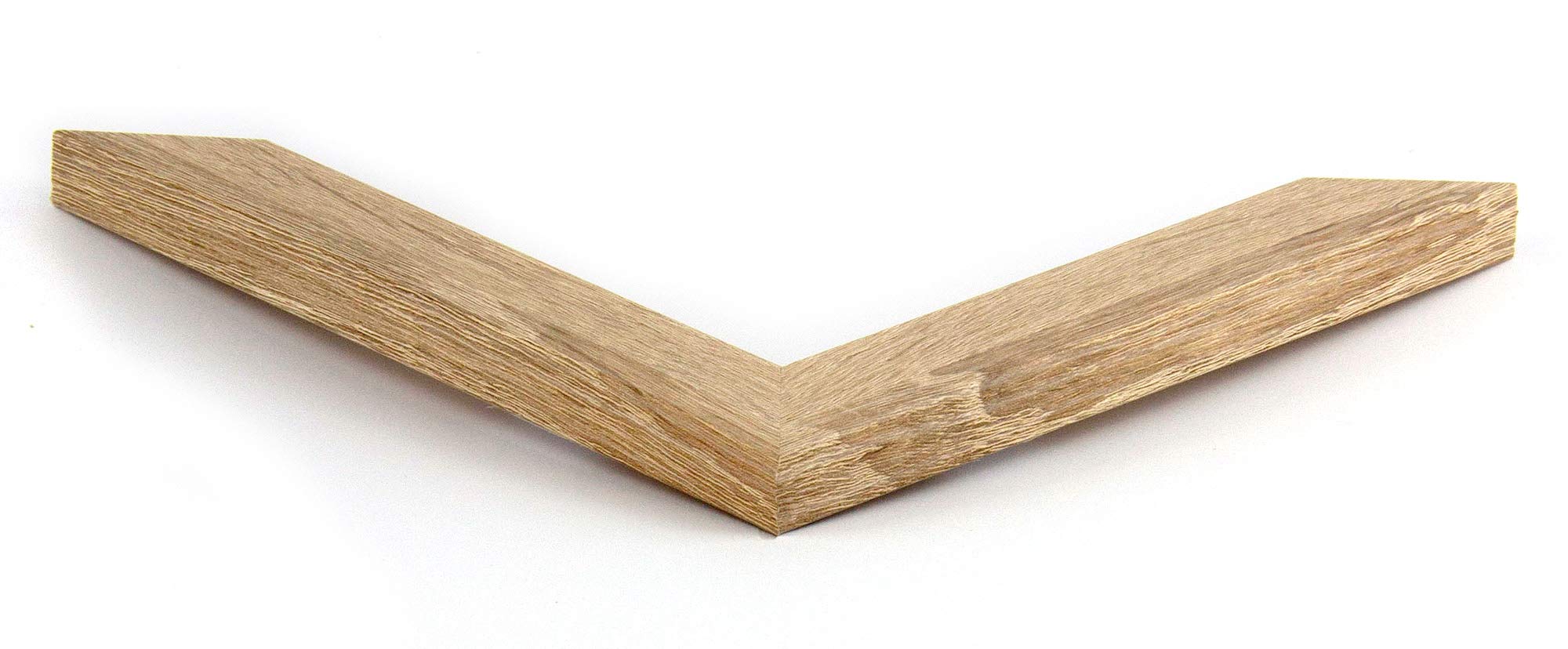 BIRAPA Monaco Bilderrahmen Holz 69x97 cm Sonoma Eiche - Wechselrahmen Bilderrahmen Plexiglas - für Fotos, Bilder & Poster