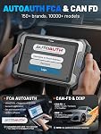 Bidirectional Scan Tool with AI Diagnosis VDIAGTOOL VD80 BT Lite, 8" Wireless Full System OBD2 Scanner Diagnostic Tool with 28+ Resets, ECU Online Coding, FCA Autoauth, CAN FD & DoIP, 2 Years Update
