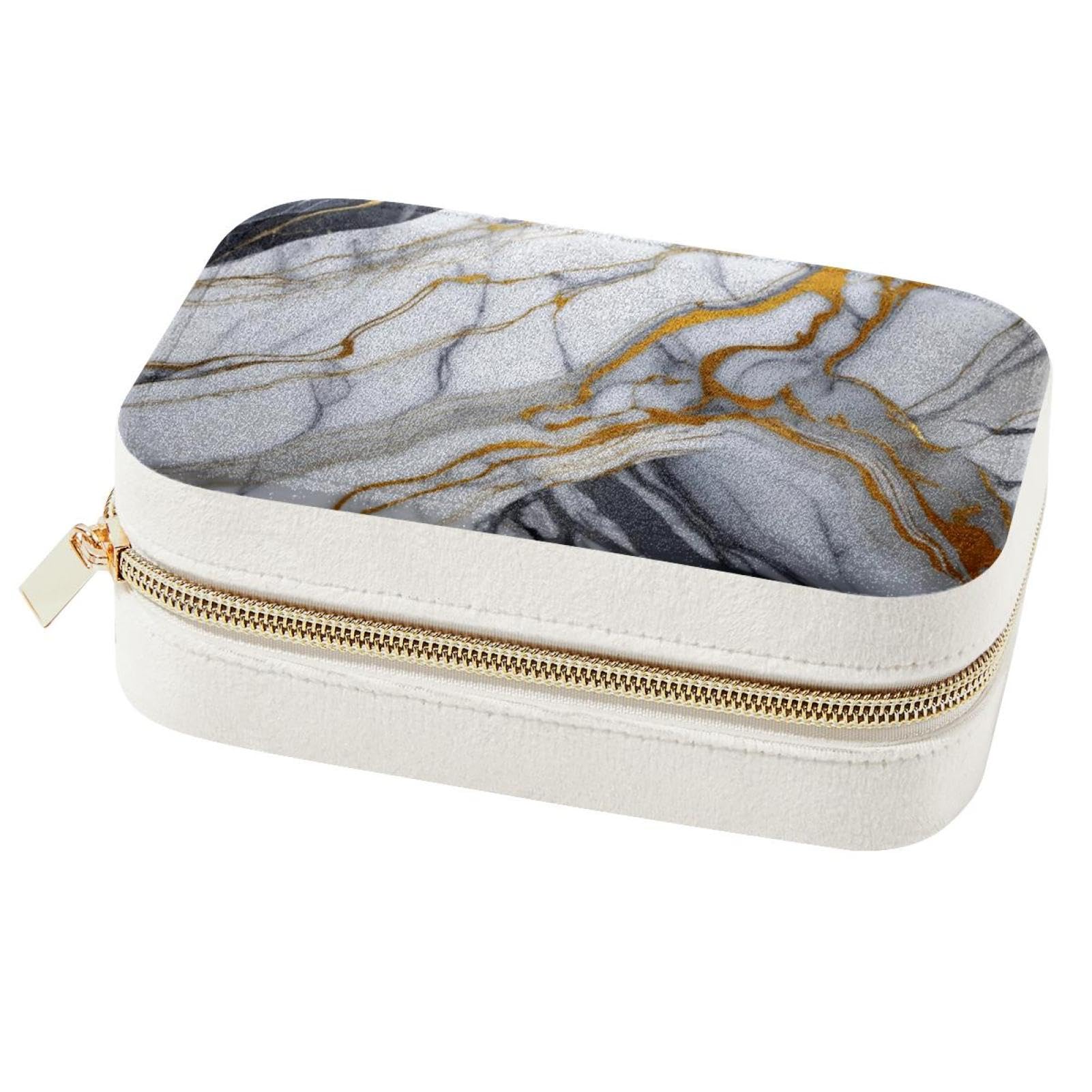 Étui de rangement de voyage pour boucles d'oreilles et bagues