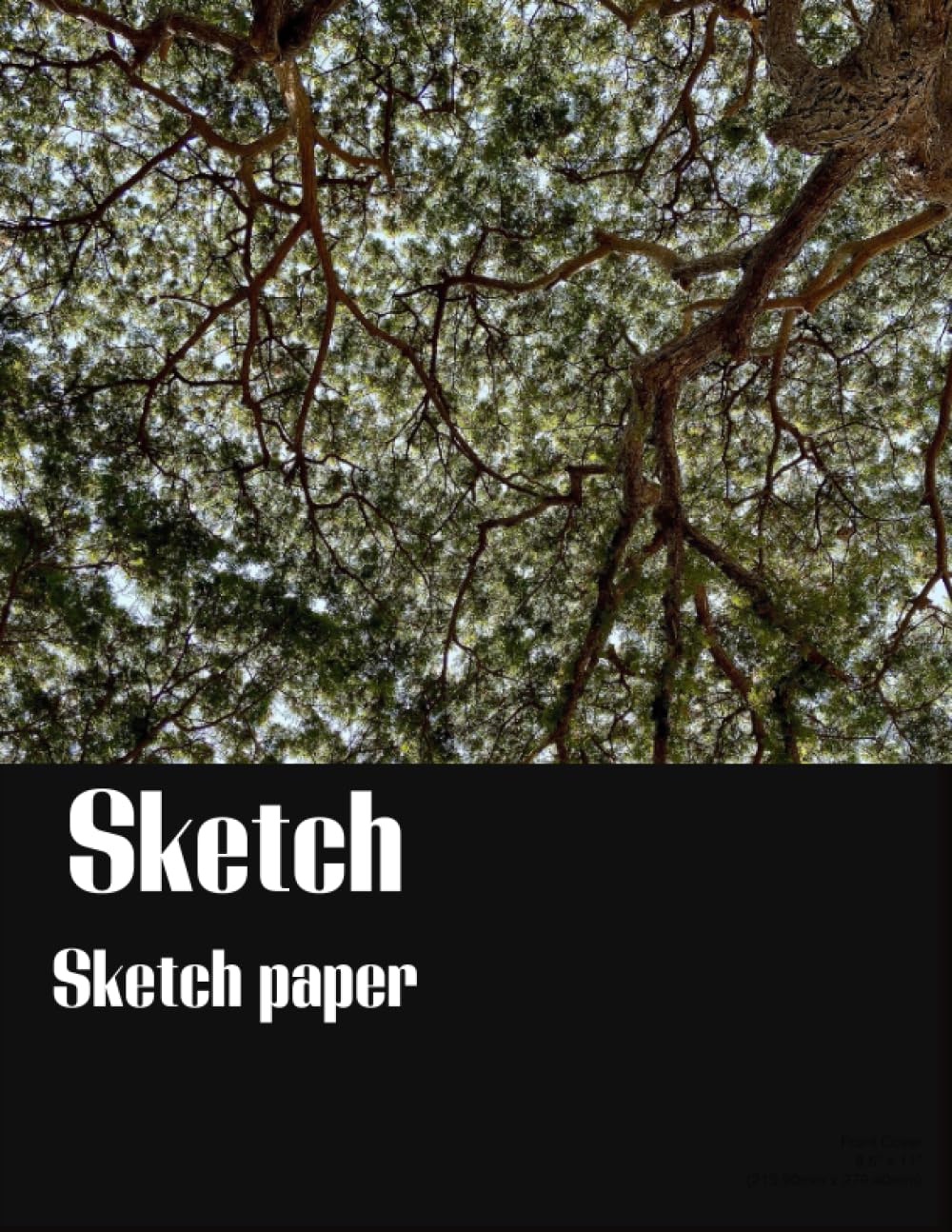Sketch, Sketch paper, Sketch book.: Each sketch book contains 100 sheets, 8.5*11 in.