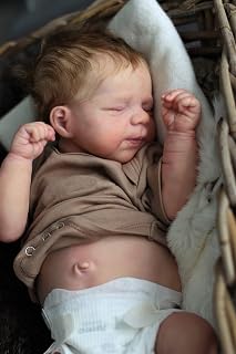 Anano Silicone Full Body Reborn Baby Dolls 18 Inch Realistic Newborn Doll Boy Real Life Reborn Toddler Dolls Boys Lifelike Newborn Baby Boy Doll Anatomically Correct Re Born Babies