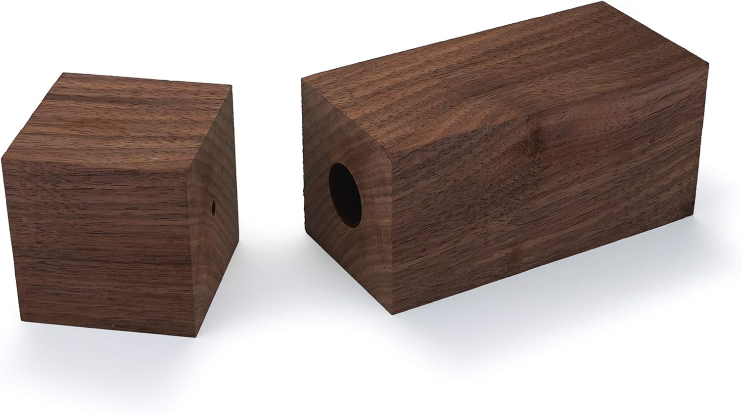 Woodcraft Pre-Drilled Walnut Pepper Mill Blank 3" X 3" X 9" 1-Piece