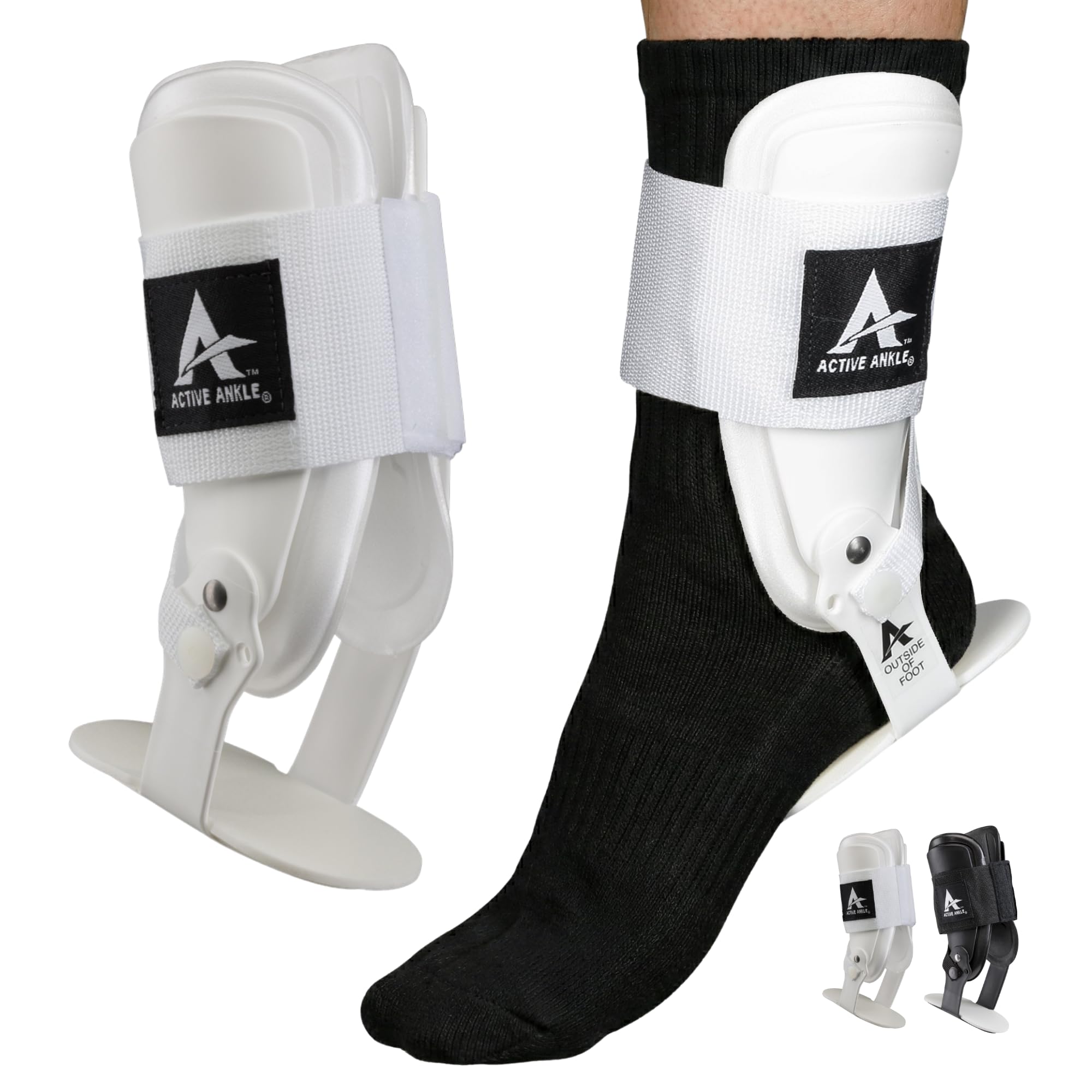 Active Ankle T2 Small White (EA)