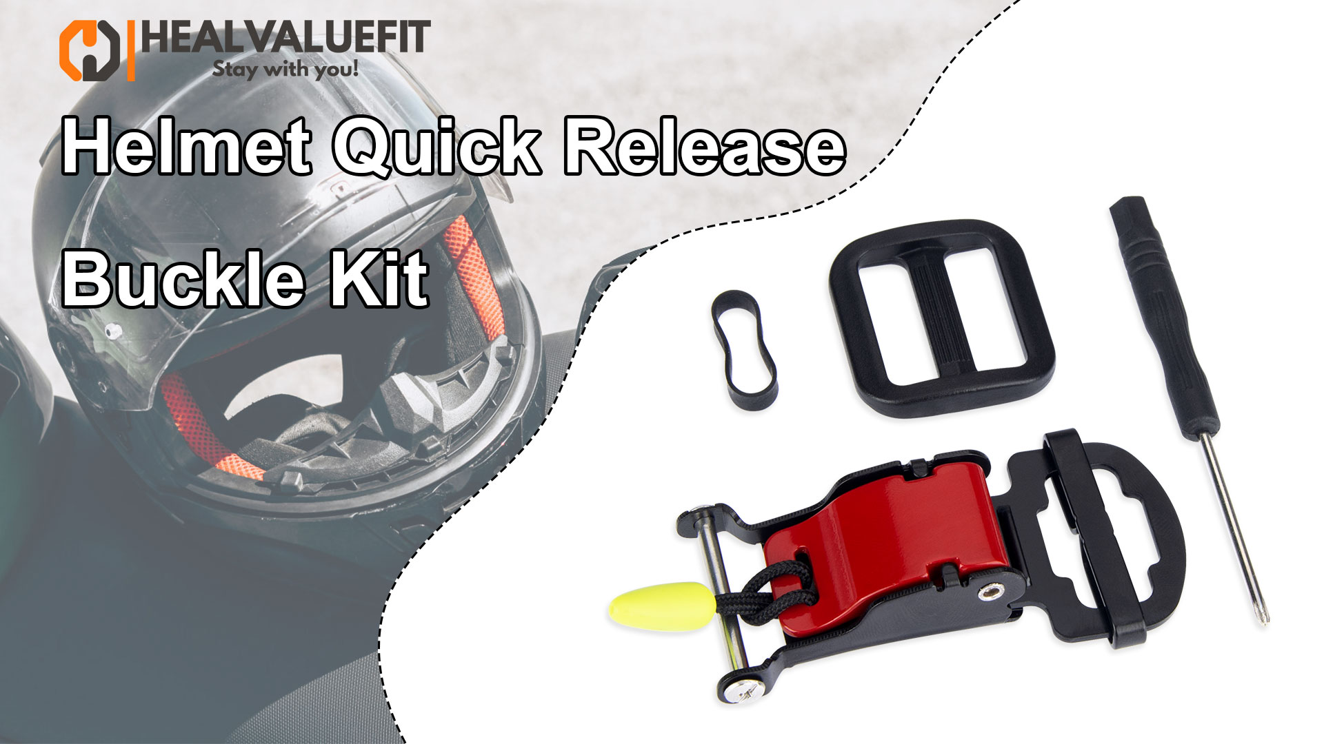 convert my motorcycle helmet to a quick release Watch Healvaluefit Buckle Kit Install Video on Amazon Live this is very suitable ab earth leather backpack Color:37L pink slx