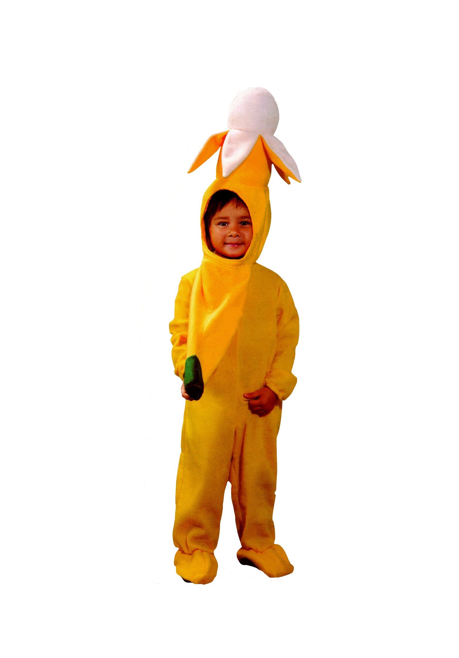 RoarSoar Pretend Play Banana Costume (Age 4 to 6), Medium, One Color
