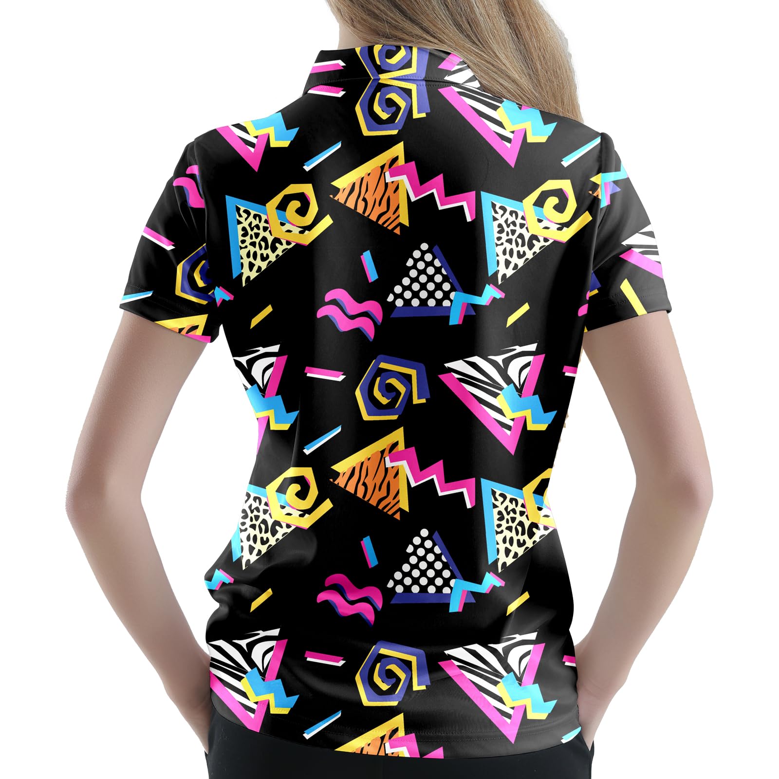 Camisas de golf divertidas para mujer, camisa de golf casual
