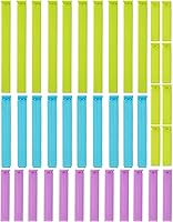 Mr. Pen Bag Chip Clips 40 Pack, 4 Sizes (2.5-6"), Colorful Sturdy Plastic Seals for Snacks, Kitchen Pantry - Dishwasher Freezer Safe
