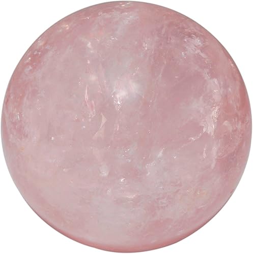 Miniatura 4 de Bola de curación Rockcloud de vidrio, piedra preciosa, natural, esfera de adivinación, en soporte de madera