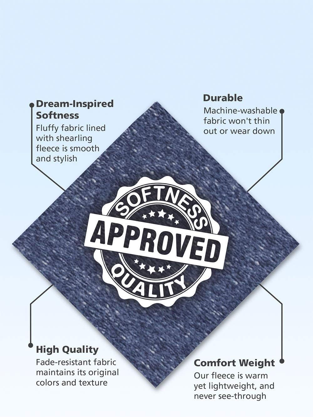 PajamaGram Cozy Womens Pajama Sets - Winter Pajamas for Women, Navy, 1X, 16-18 - Image 8