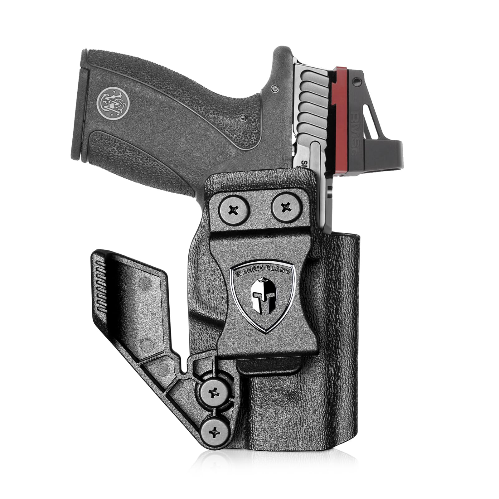 WARRIORLAND IWB Kydex Holster Optic Cut &Claw, Select Fit Glock 17/19/ 19X/ 43X/ 26/MOS, P365/P365X/ P365XL/ P320, Hellcat Pro/Echelon/Hellcat, Bodyguard 2.0, G2C/G3C, Shield Plus/EZ, M&P 9/.40 &More