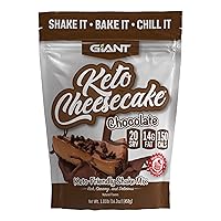 Vista 1 de Giant Sports - Mezcla de batido de queso Keto - Deliciosa mezcla de polvo de dieta cetogénica baja en carbohidratos, sin gluten, funciona muy bien