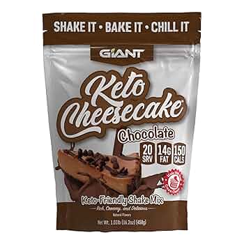 ダイエットドリンク Cheese Amazon.com : Giant Sports Keto Cheesecake Shake Mix