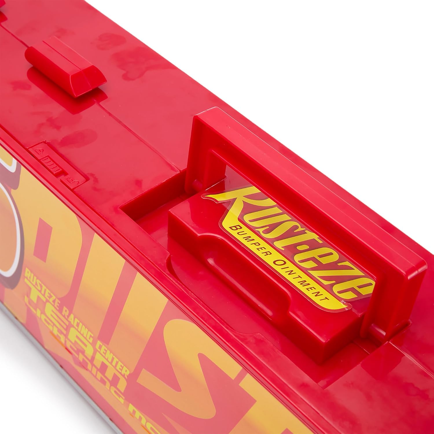 Disney Store Official Mack Hauler Play Set - Light & Sound Mack Carrier with 8 Pullback Die Cast Vehicles - Red, Fillmore, Lightning McQueen, Bobby Swift, Cal Weathers, Sarge, Sheriff & Tow Mater