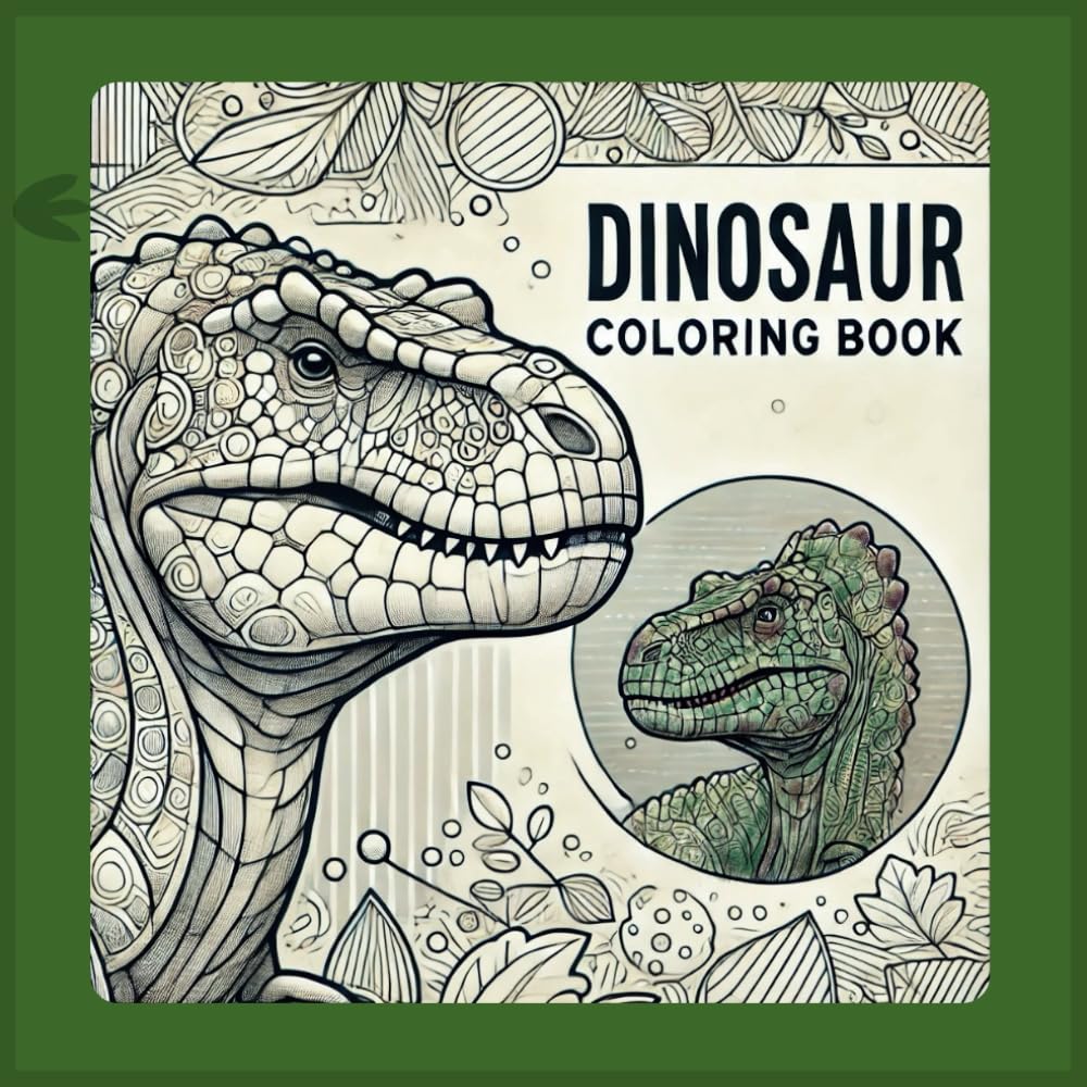 Dinosaur Colouring Book: Bring Dinosaurs to Life with Color!
