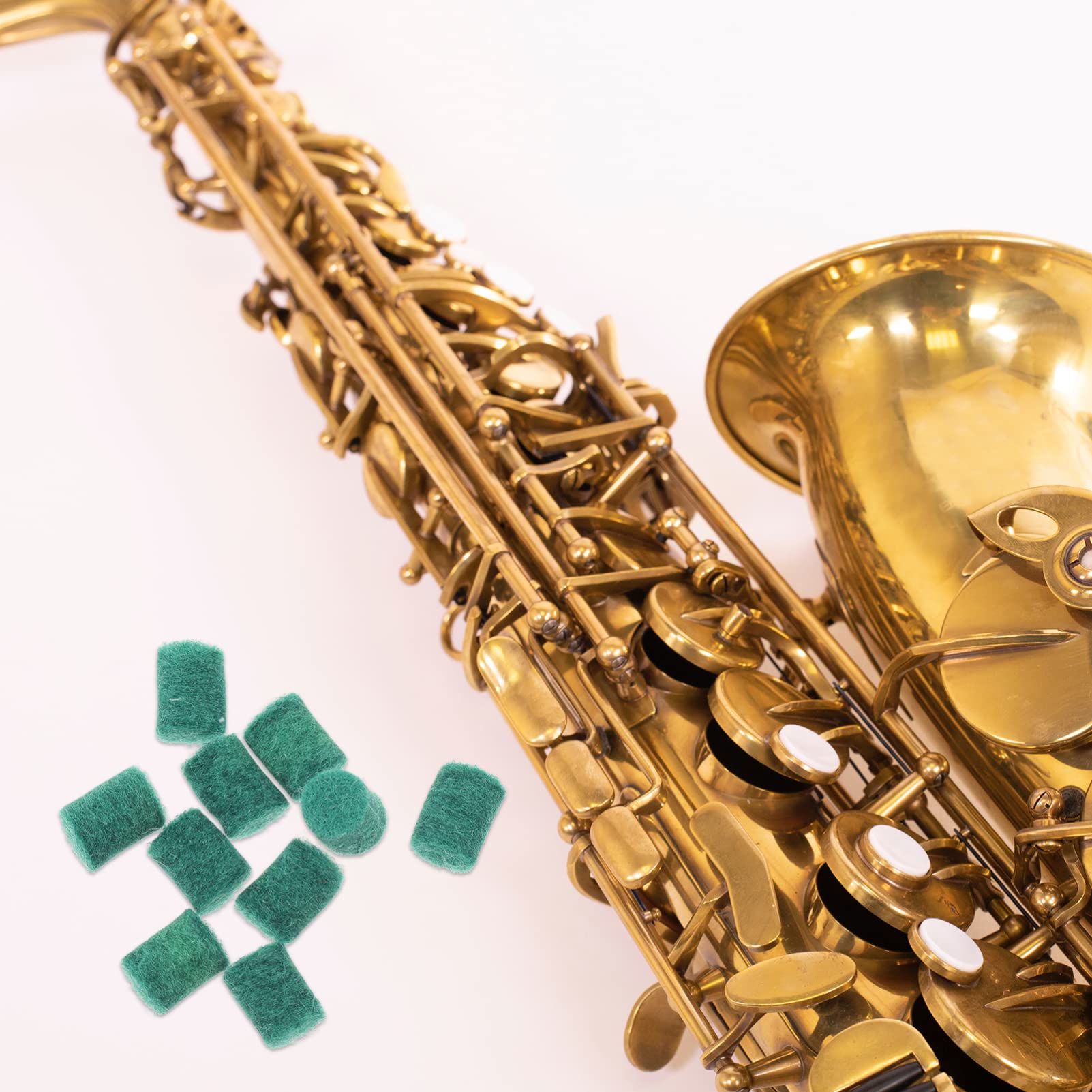 Almohadillas De Fieltro Para Saxofón - 10 Unidades, 8x11 Mm, Para Reparación De Saxo Alto O Tenor