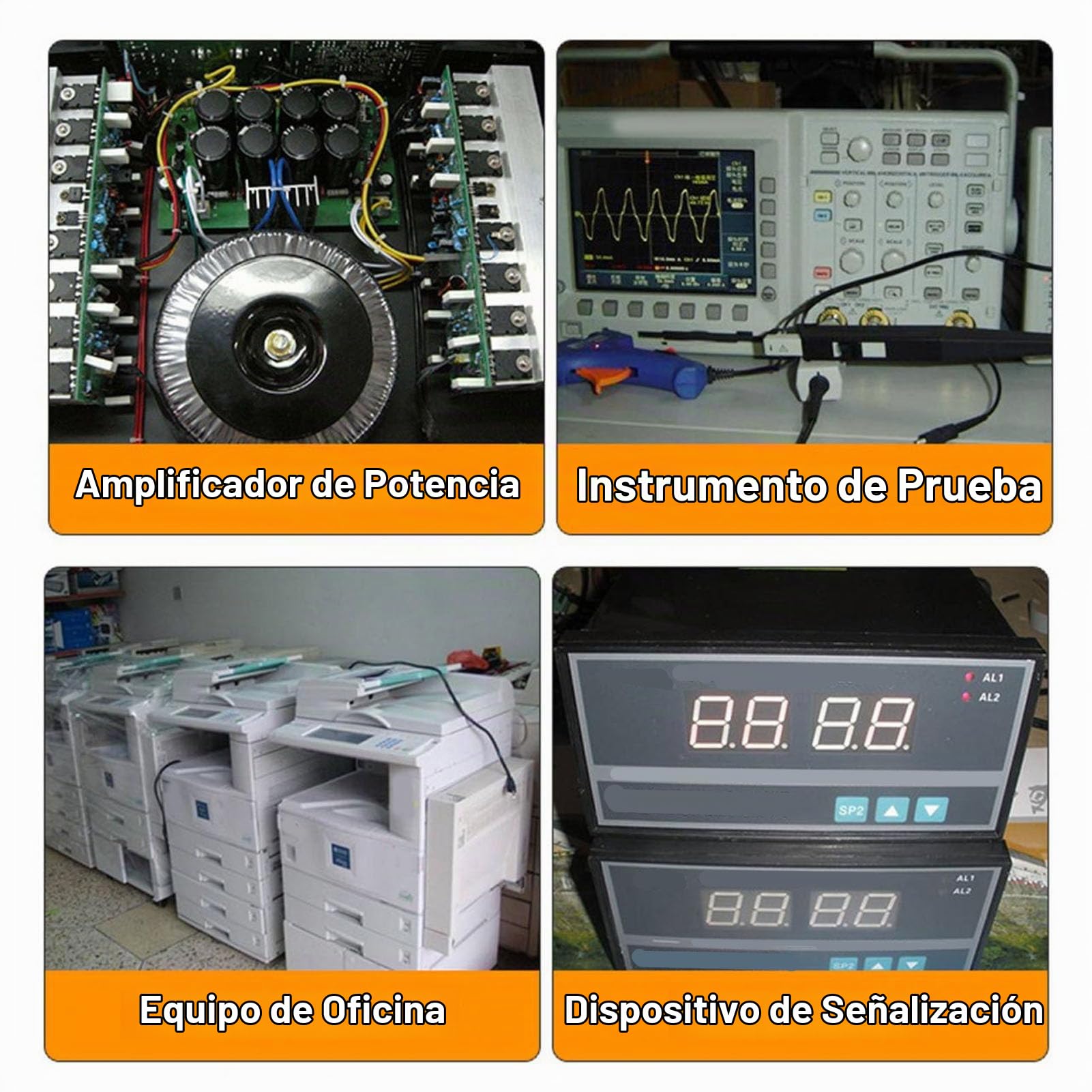 Transformador Elevador, Convertidor Elevador de 12 V a 36 V, Regulador de Voltaje Impermeable de 540 W con Múltiples Funciones de Protección, para Vehículos, Sistemas de