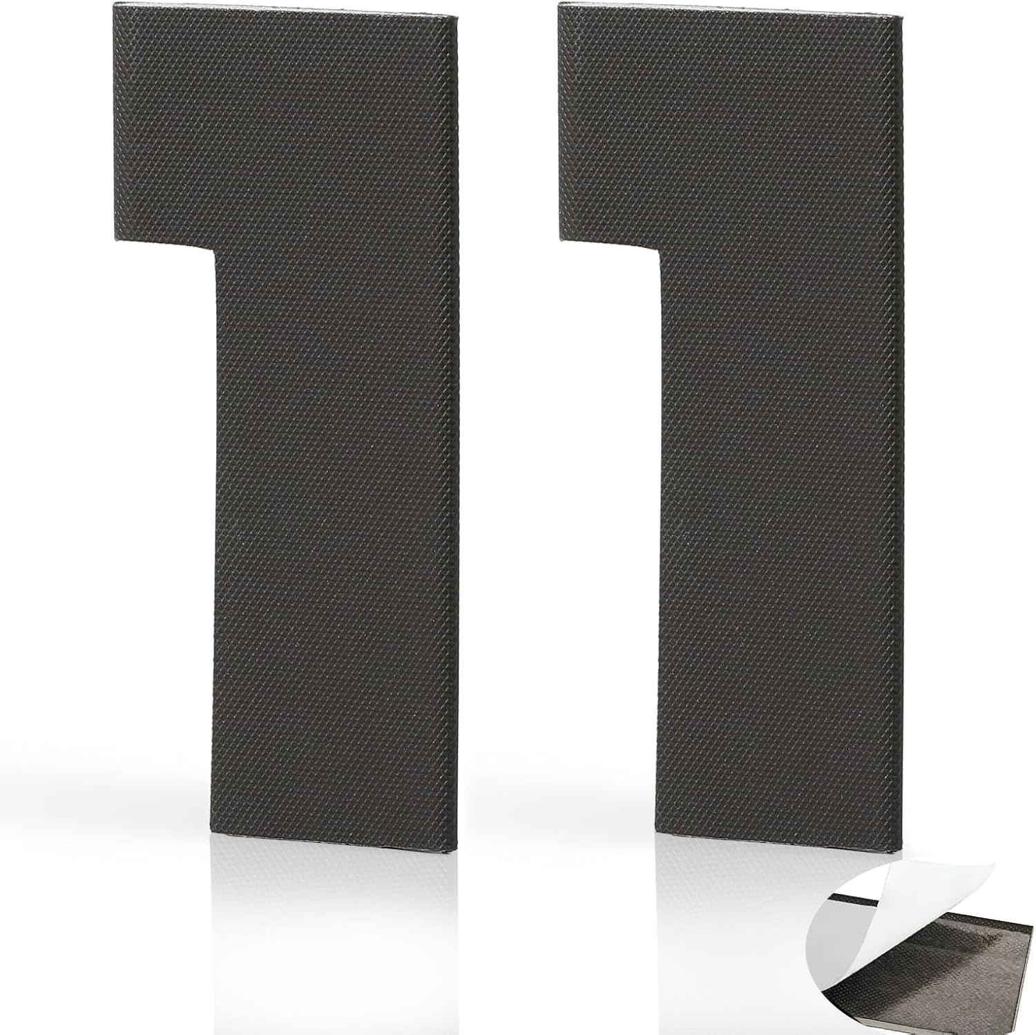 Door Weather Stripping Corner Seal Pad Compatible with Therma-Tru Doors, Self-Adhesive Corner Seals, Suitable Right Exterior Door Entry Frame, Protection Against Drafts & Noise, 2 pcs